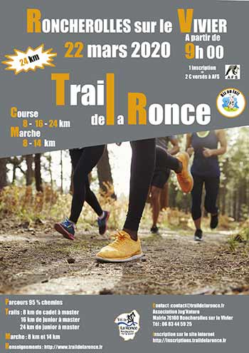plaquette trail de la ronce 2020