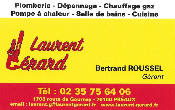 Logo Laurent gérard plomberie chauffage